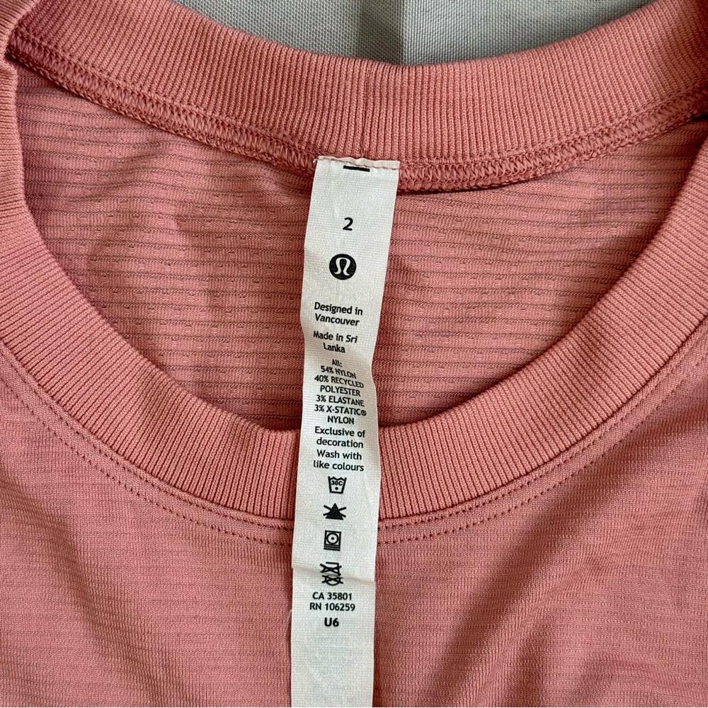 Lululemon long sleeve shirt - Picture 2 of 3